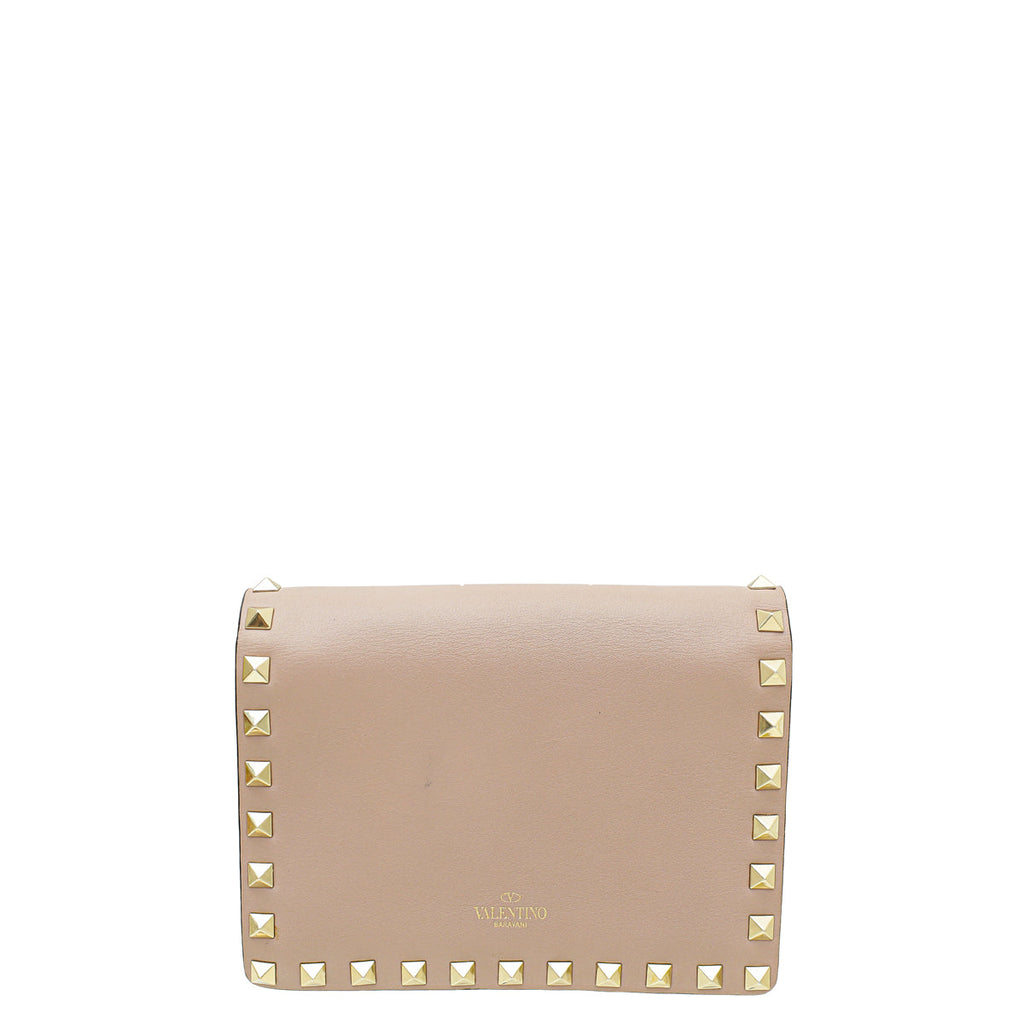 Valentino Poudre Rockstud Mini Chain Crossbody Bag
