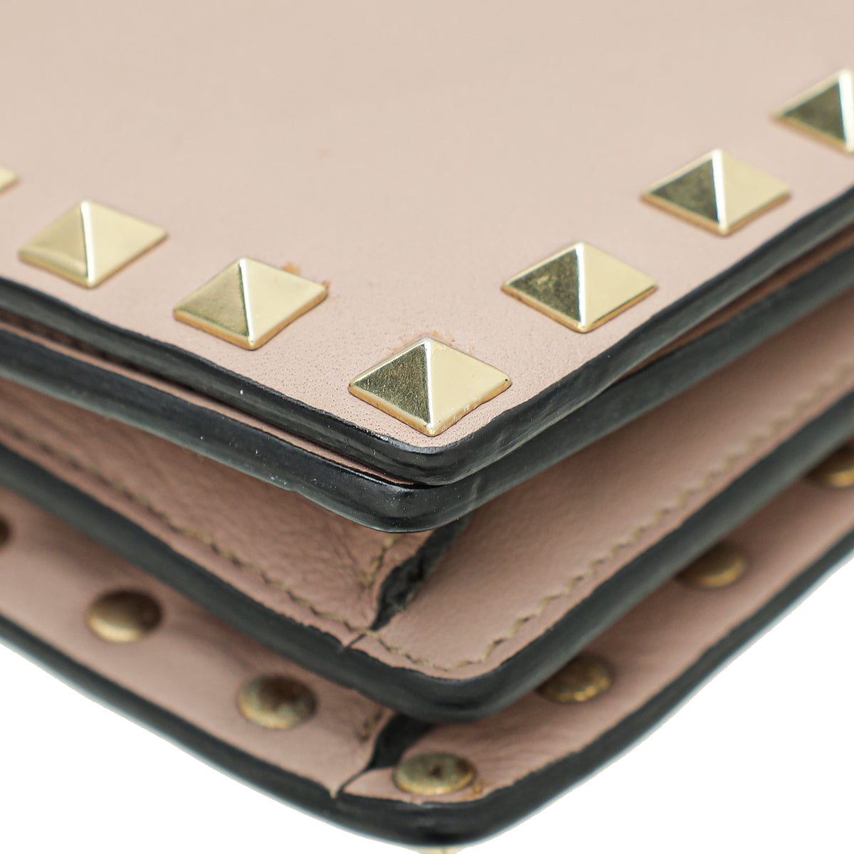 Valentino Poudre Rockstud Mini Chain Crossbody Bag