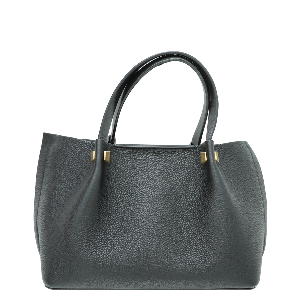 Valentino Black Vlogo Tote Handle Bag