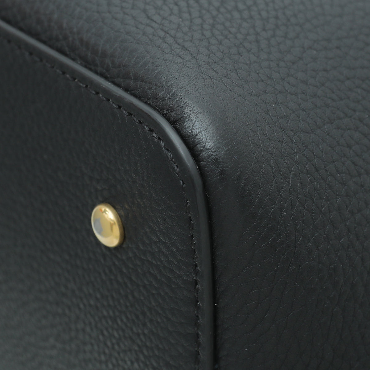 Valentino Black Vlogo Tote Handle Bag