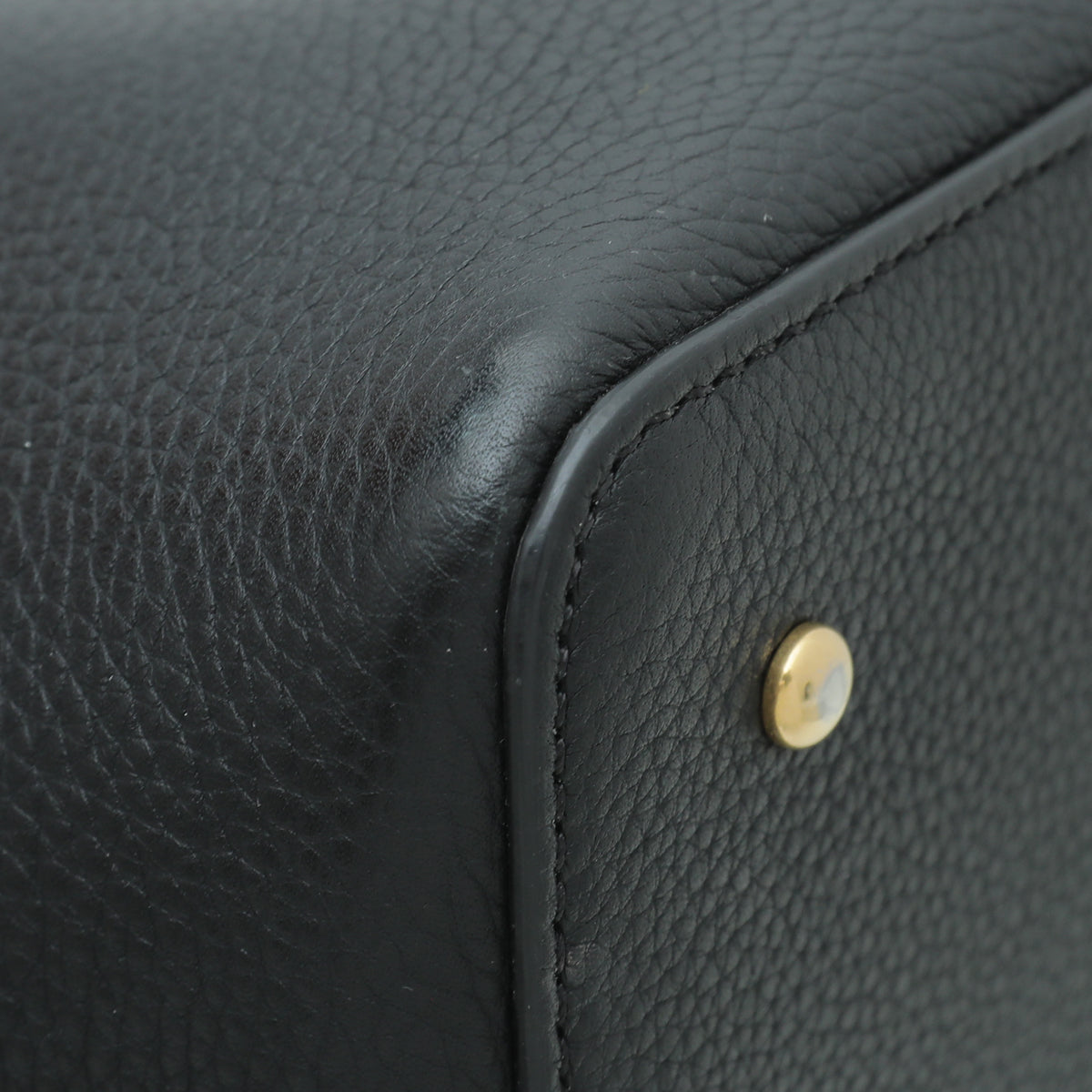 Valentino Black Vlogo Tote Handle Bag