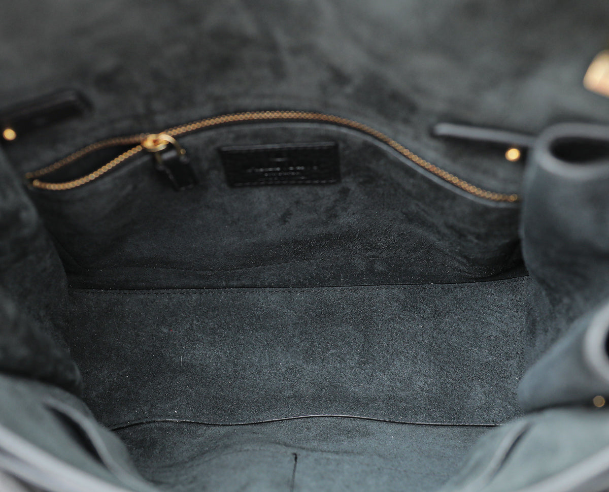 Valentino Black My Rockstud Single Handle Medium Bag