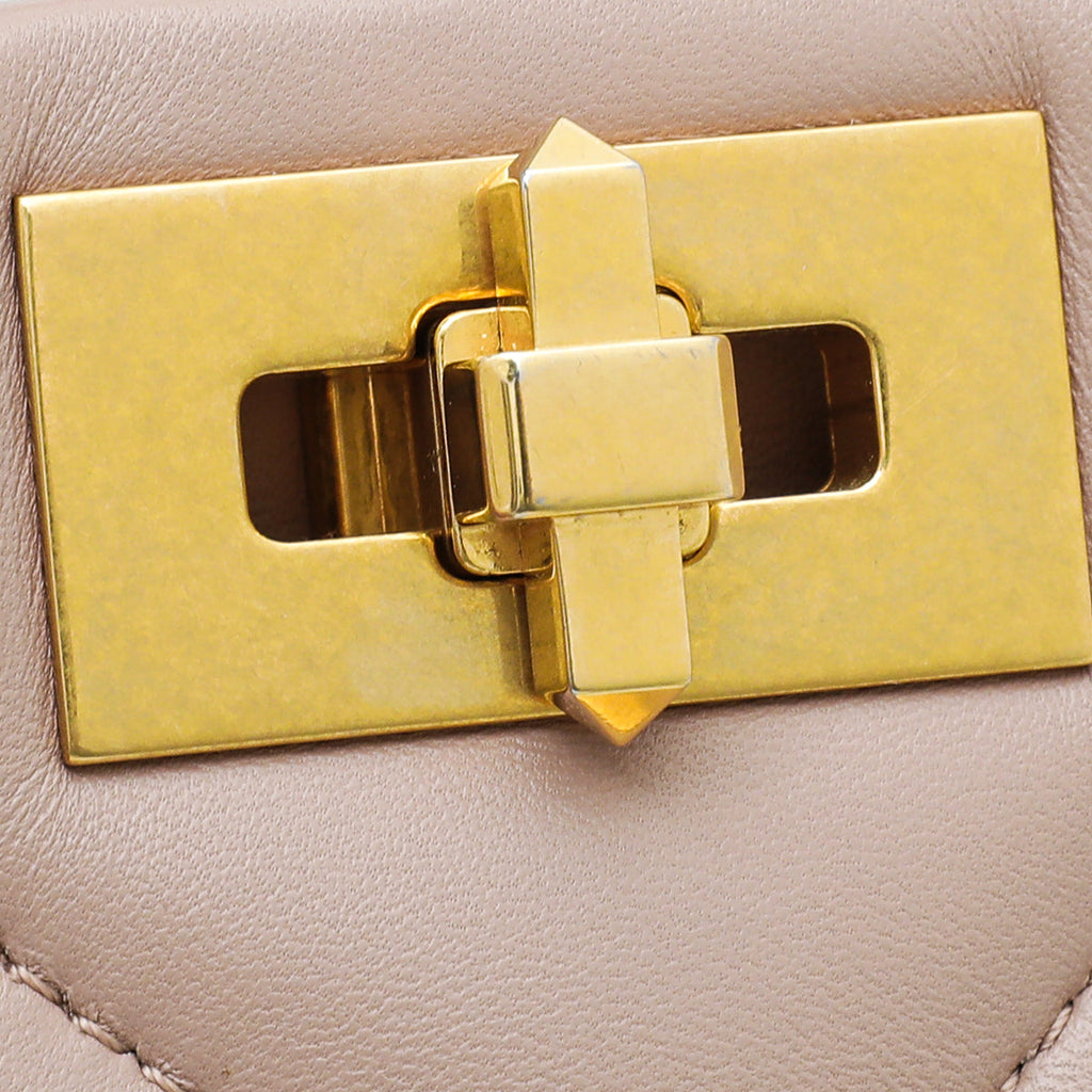Valentino Rose Cannelle Roman Stud Top Handle Mini Bag