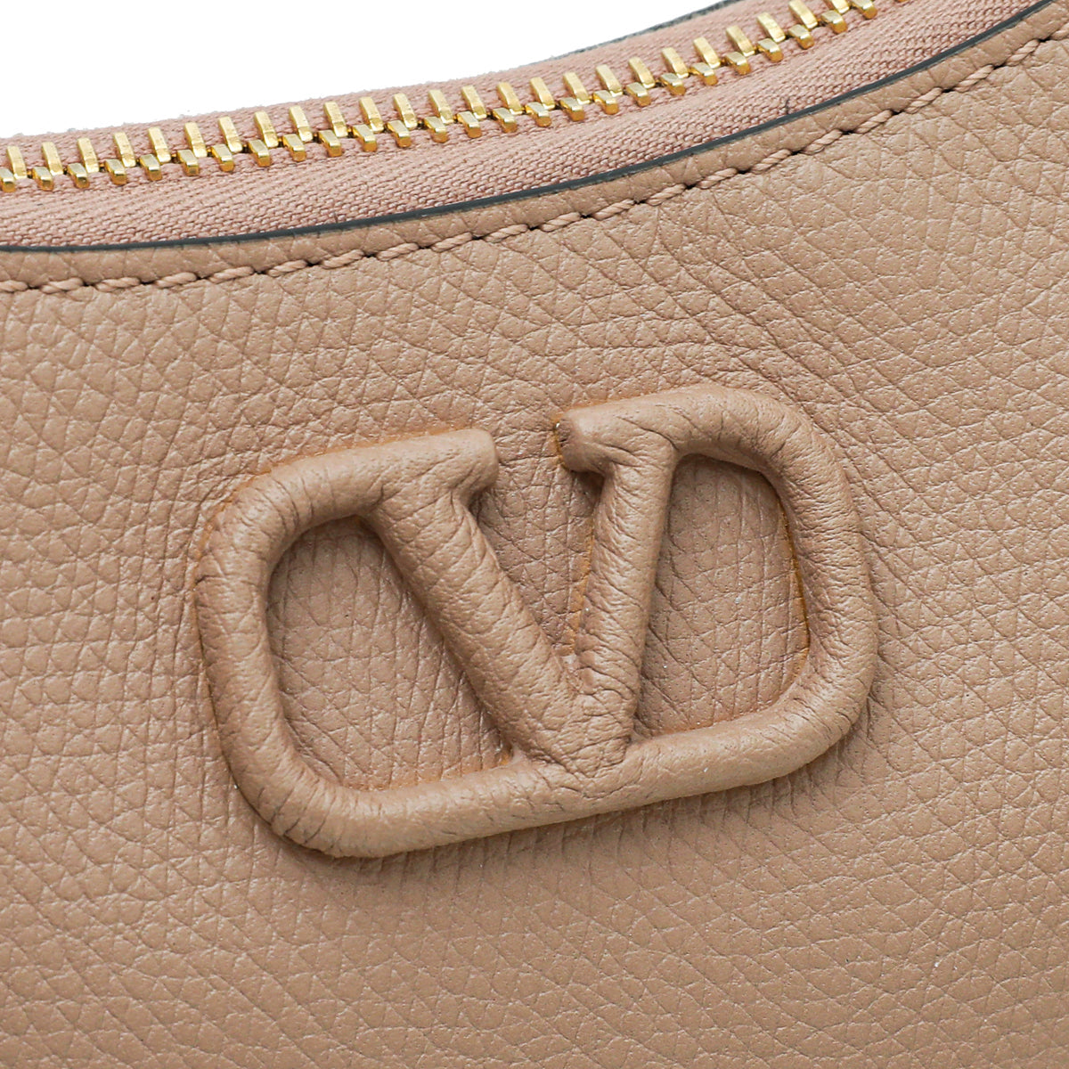 Valentino Rose Cannelle VLogo Hobo Mini Bag