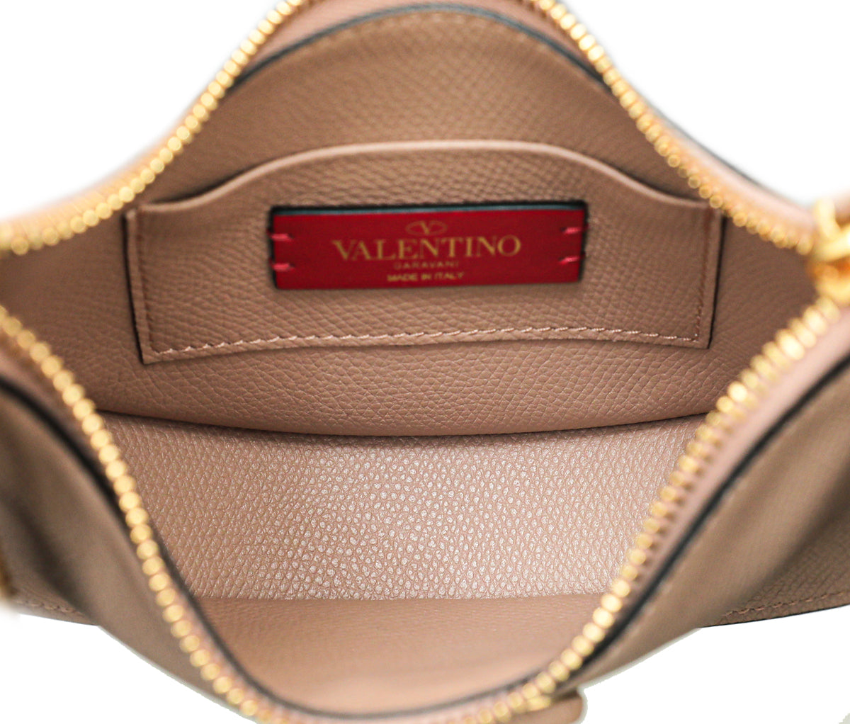 Valentino Rose Cannelle VLogo Hobo Mini Bag