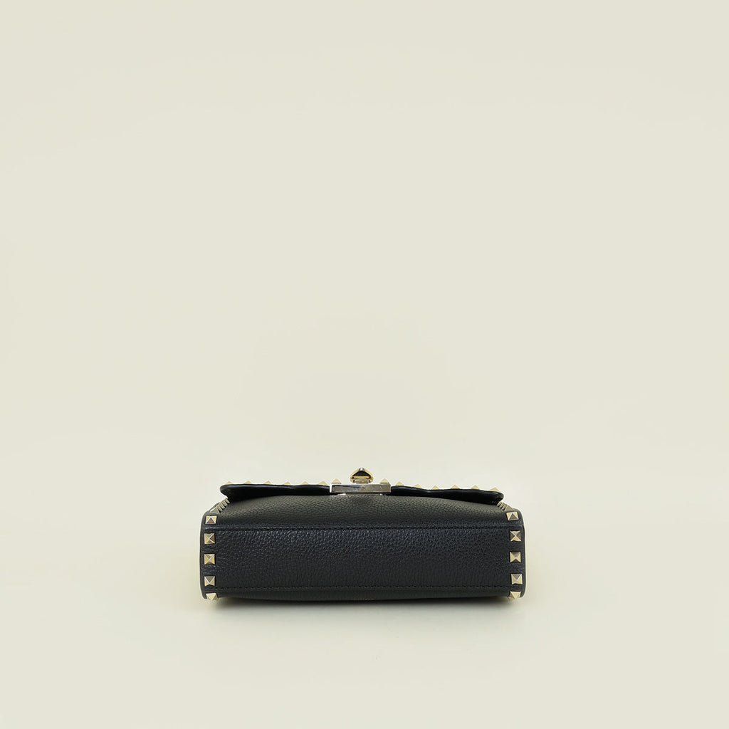 Valentino Black Rockstud Crossbody Bag