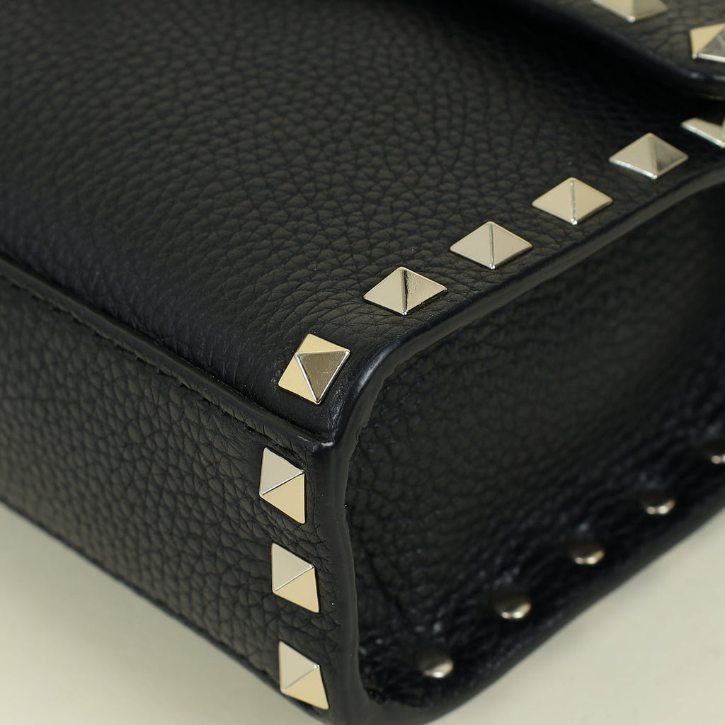Valentino Black Rockstud Crossbody Bag