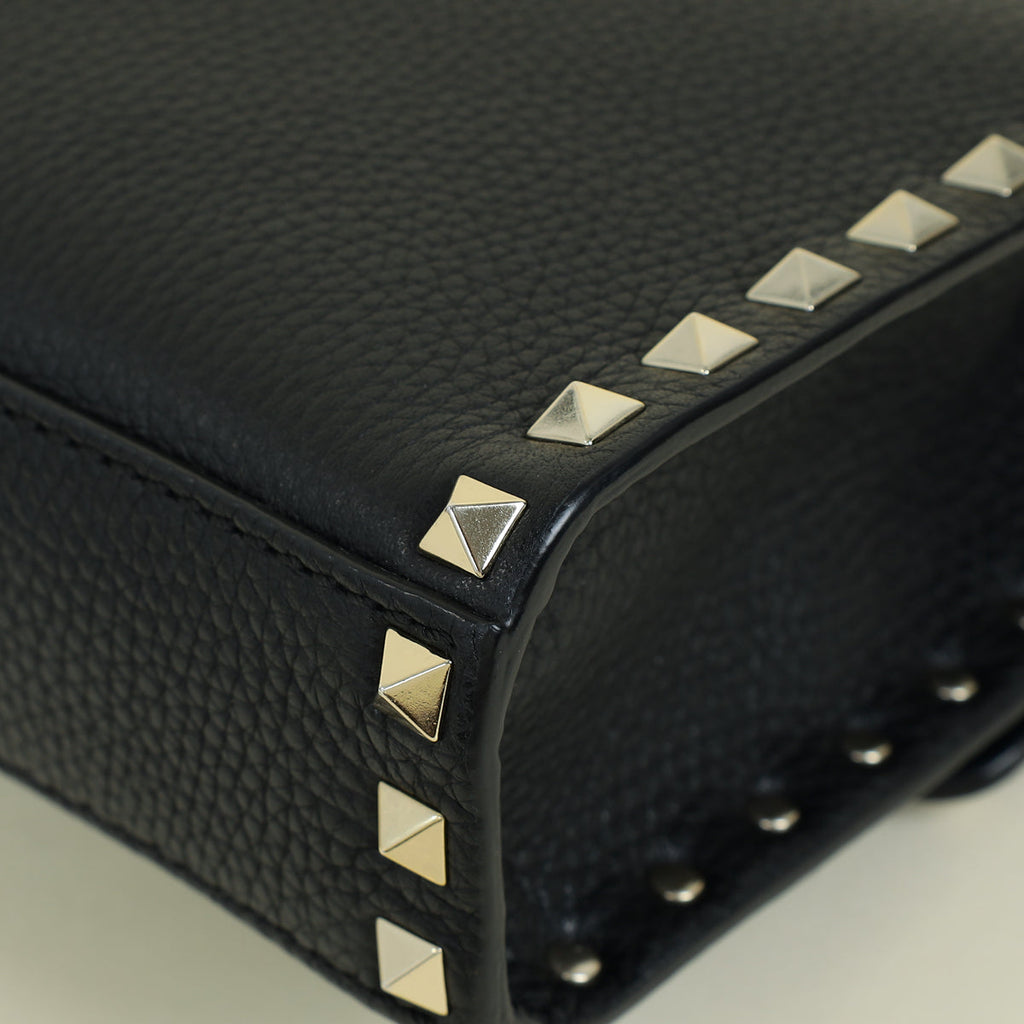 Valentino Black Rockstud Crossbody Bag