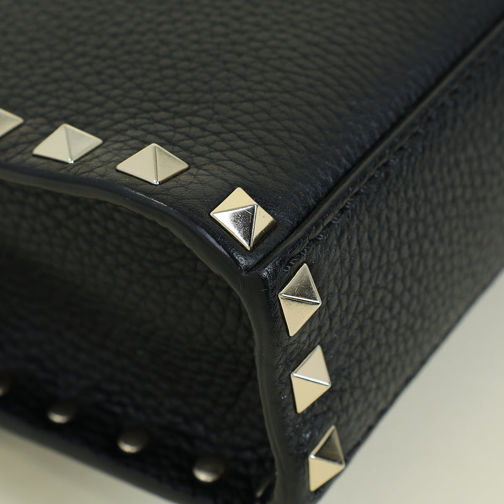 Valentino Black Rockstud Crossbody Bag