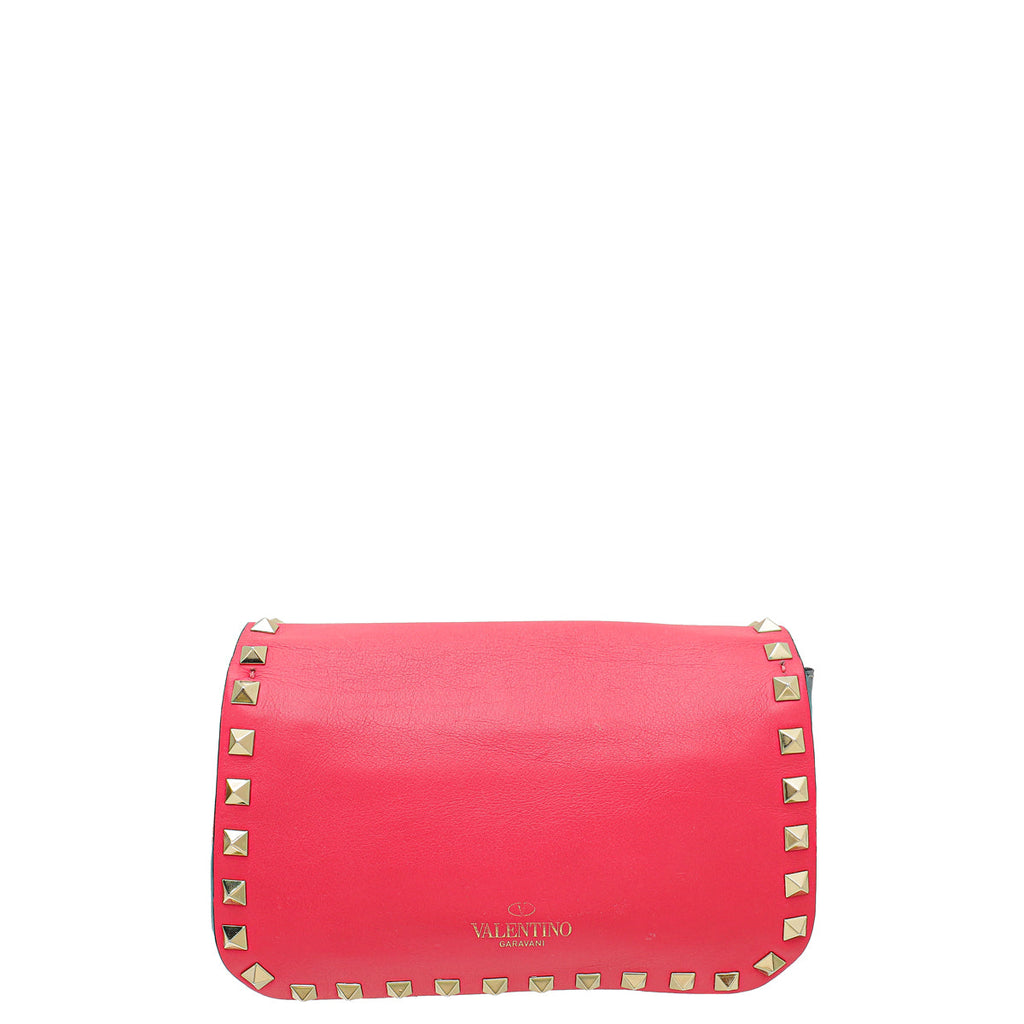 Valentino Multicolor Colorblock Rockstud Crossbody Bag