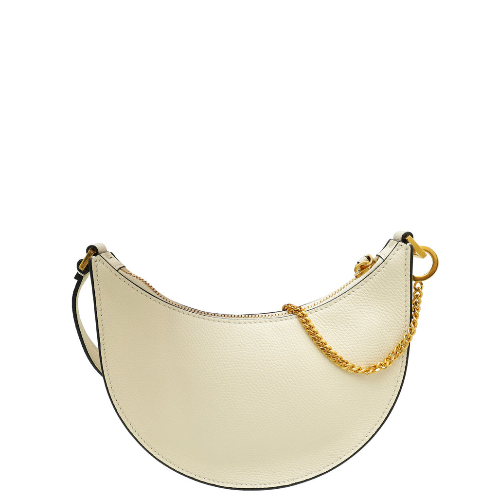 Valentino Cream VLogo Hobo Mini Bag