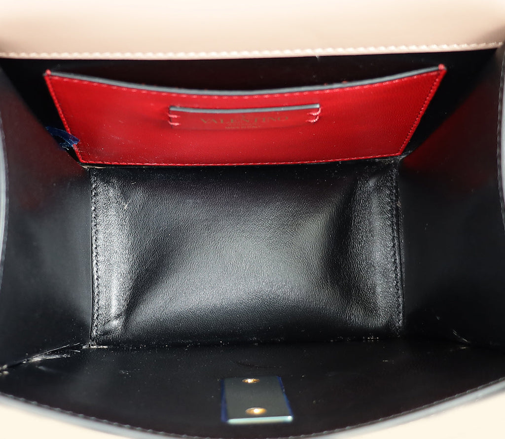 Valentino Poudre Vlogo Flap Bag