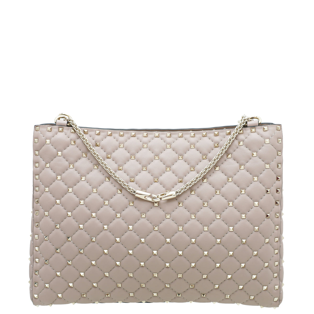 Valentino Poudre Spike Rockstud Nappa Tote Bag