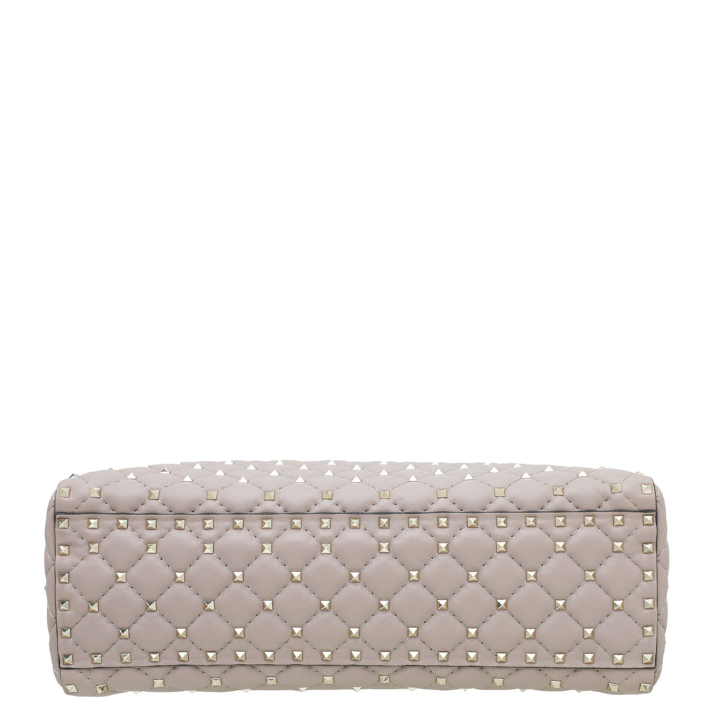 Valentino Poudre Spike Rockstud Nappa Tote Bag