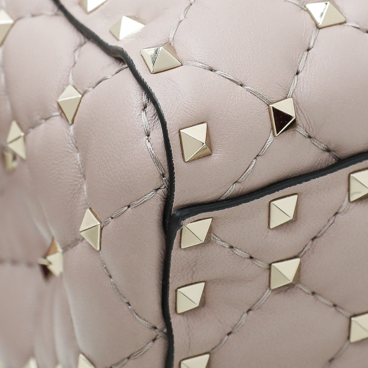 Valentino Poudre Spike Rockstud Nappa Tote Bag