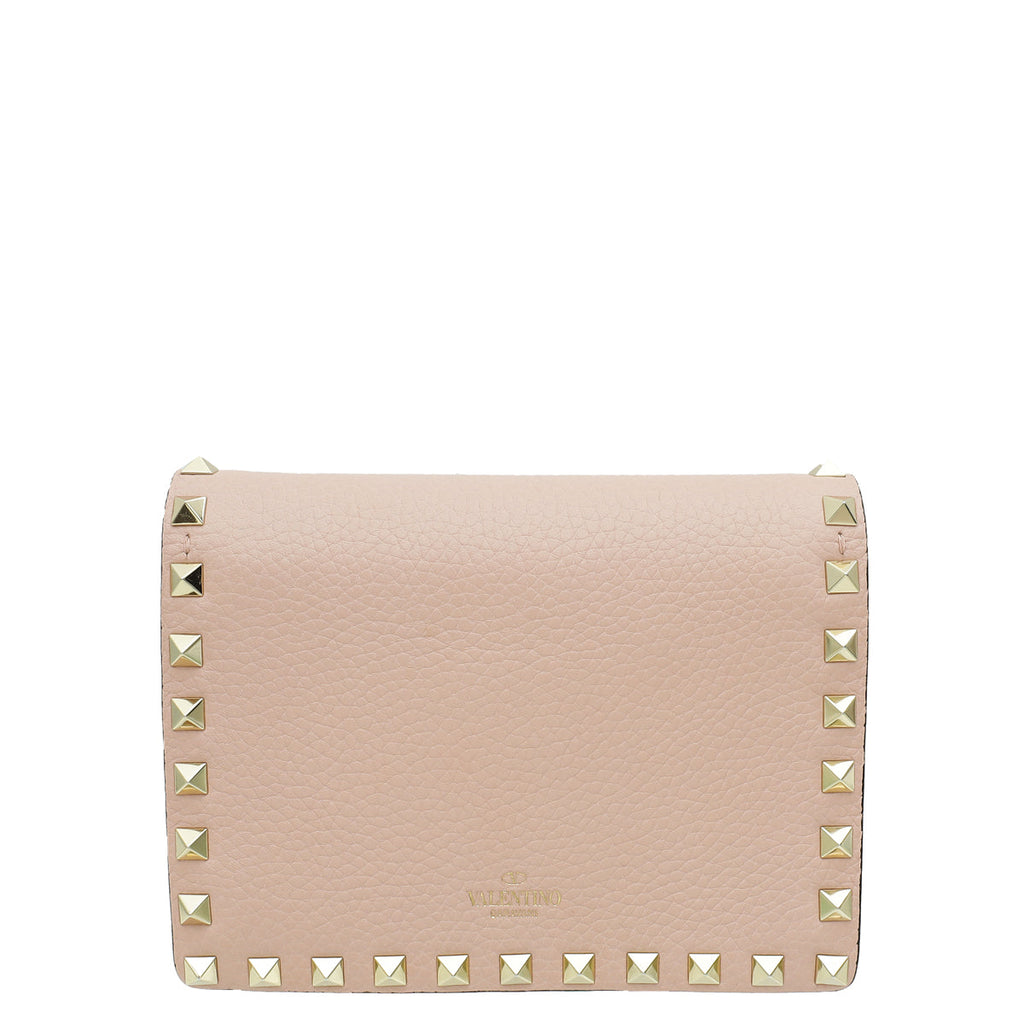 Valentino Poudre Rockstud Mini Chain Crossbody Bag
