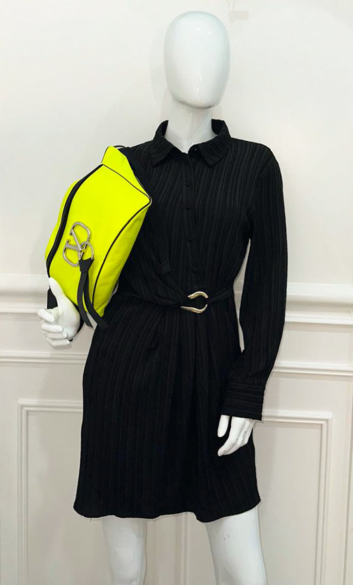 Valentino Bicolor VRing Waist Belt Bag