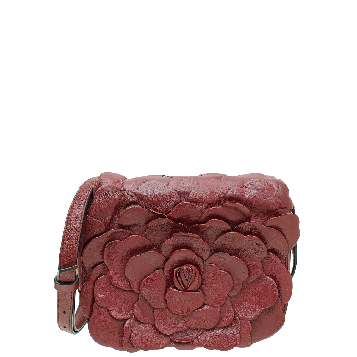Valentino Burgundy Atelier 03 Rose Edition Bag