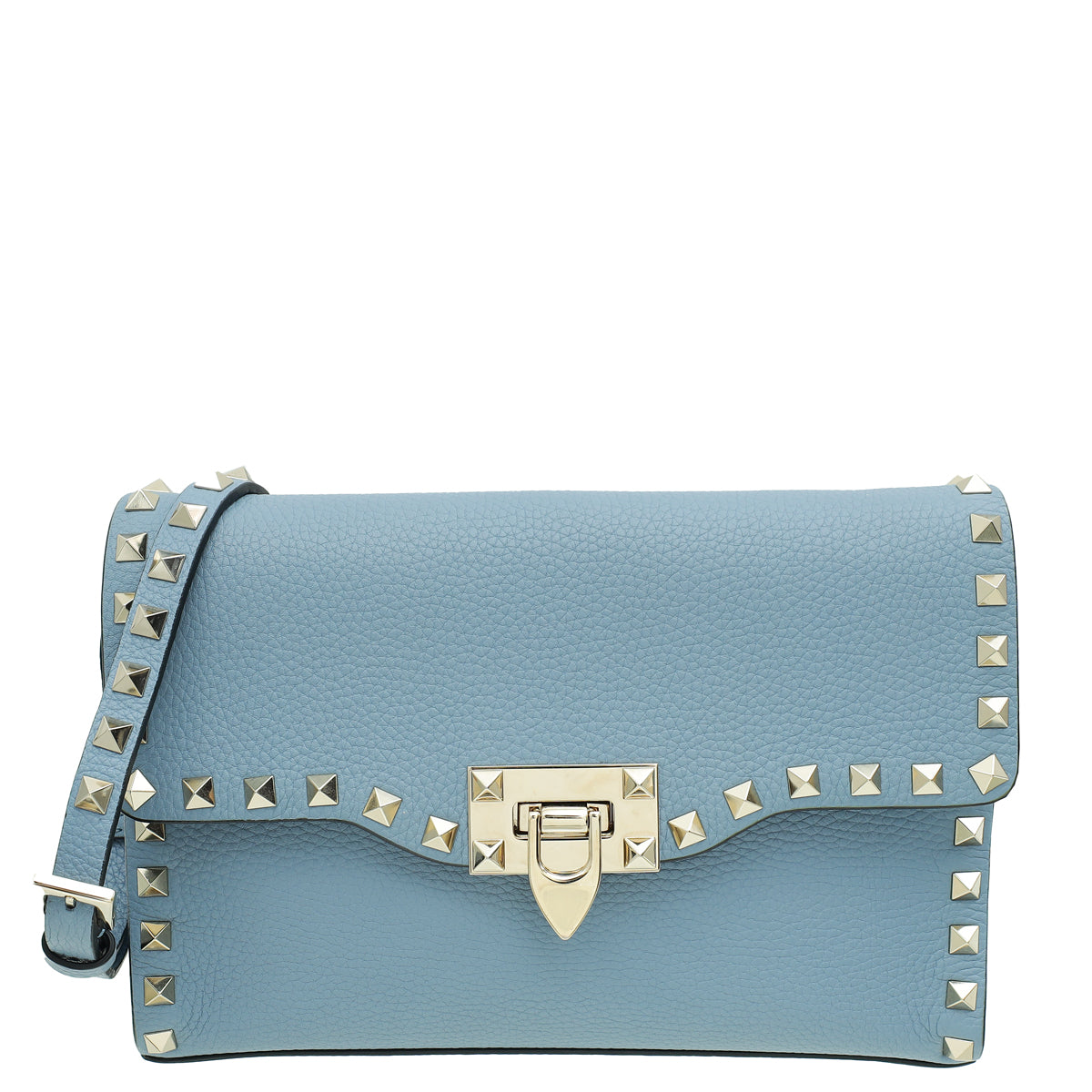 Valentino Azure Rockstud Crossbody Bag
