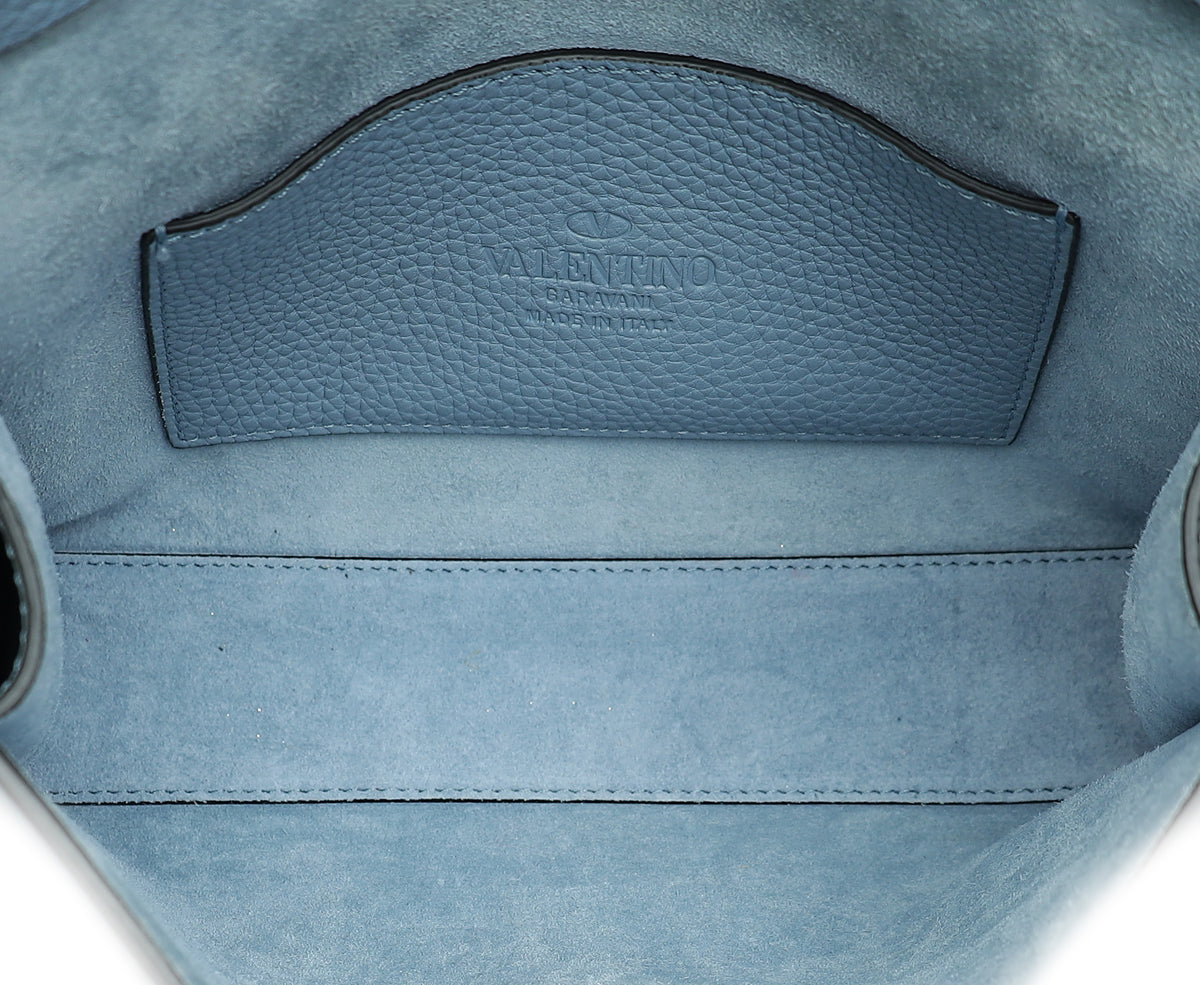 Valentino Azure Rockstud Crossbody Bag