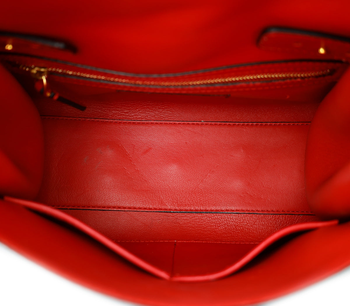 Valentino Red My Rockstud Single Handle Small Bag