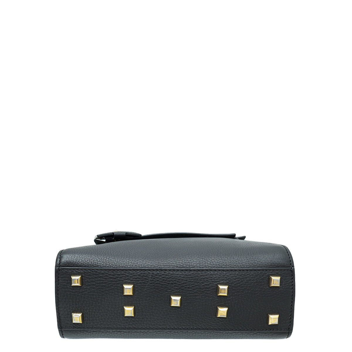 Valentino Black My Rockstud Single Handle Medium Bag