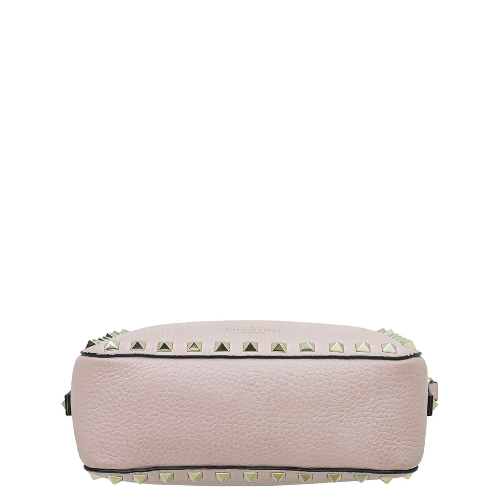 Valentino Light Pink Rockstud Camera Bag