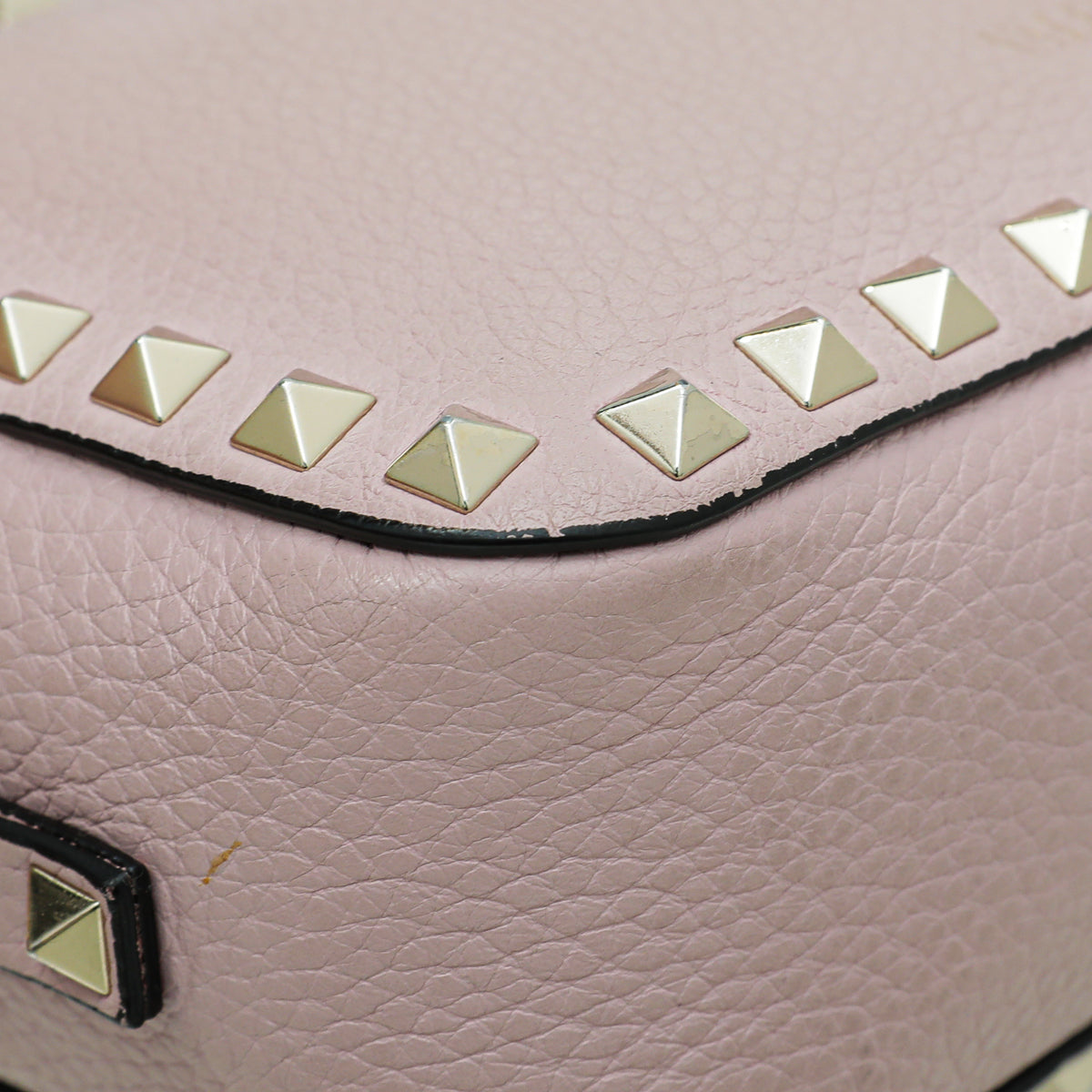 Valentino Light Pink Rockstud Camera Bag