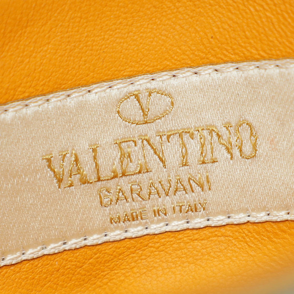 Valentino Apricot Multicolor Native Couture Rockstud Glam Lock Mini Bag