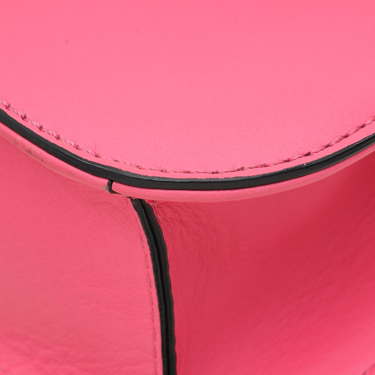 Valentino Hot Pink Glam Lock Medium Flap Bag