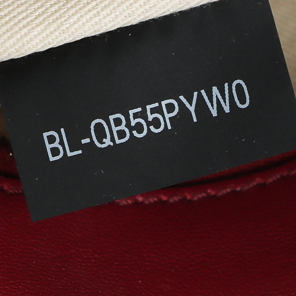 Valentino Red Candystud Top Handle Medium Bag