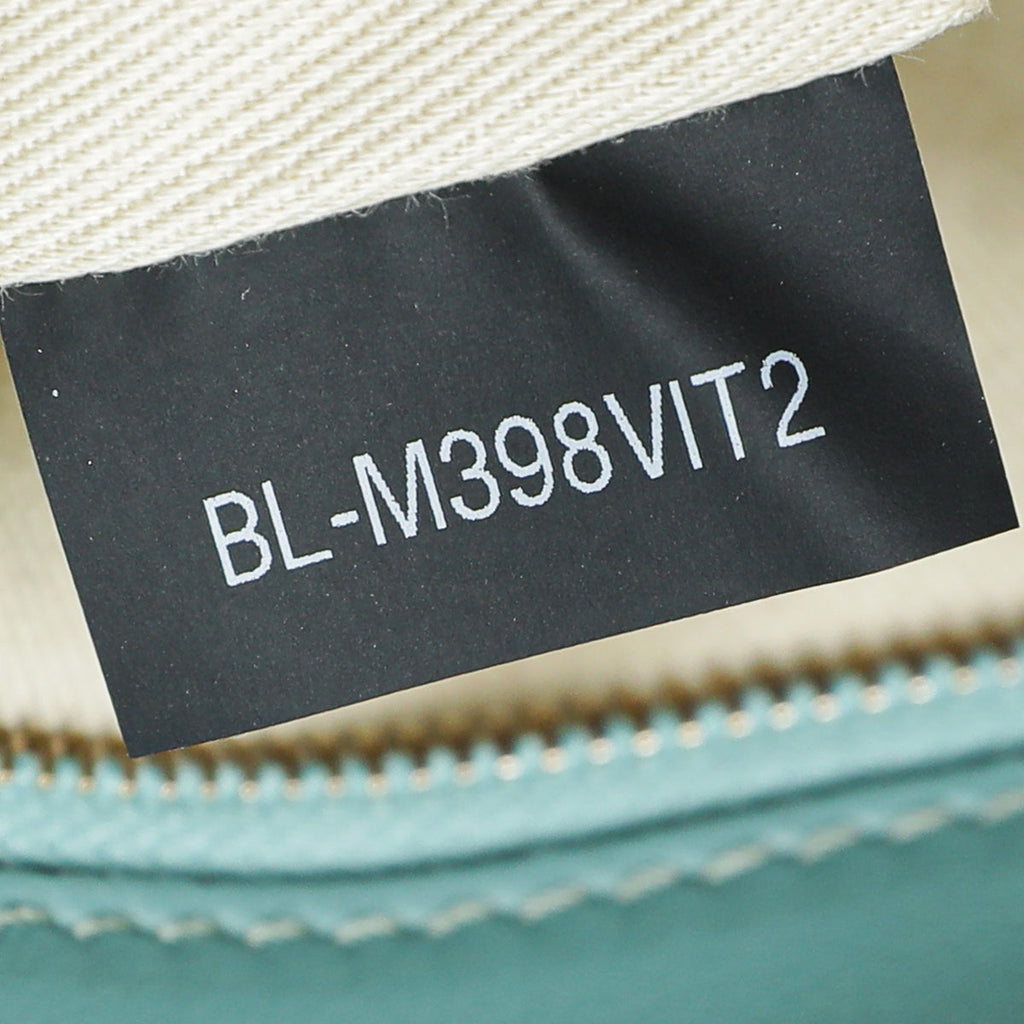 Valentino Aqua Green Glamlock Rockstud Medium Flap Chain Bag