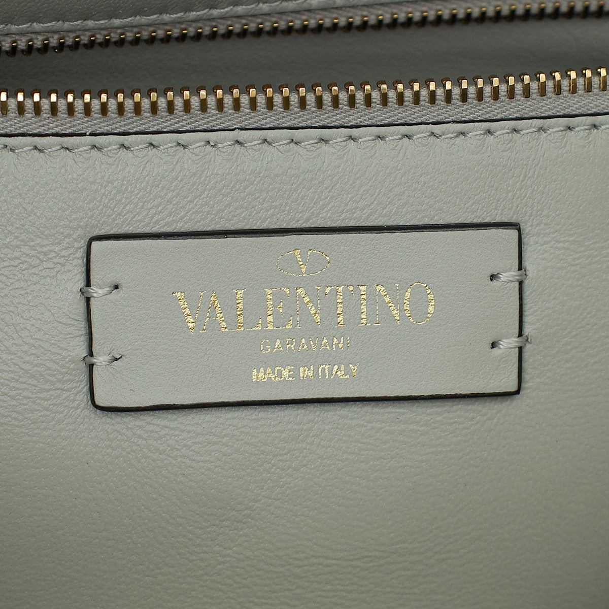 Valentino Light Ivory Roman Stud The Shoulder Bag
