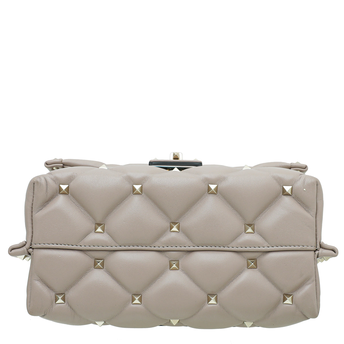 Valentino Poudre Nappa Candystud Top Handle Medium Bag