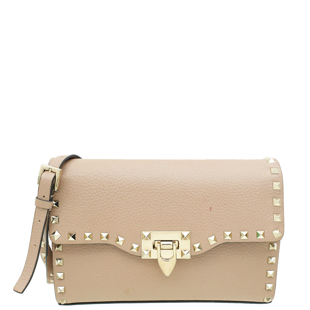 Valentino Poudre Rockstud Small Crossbody Bag