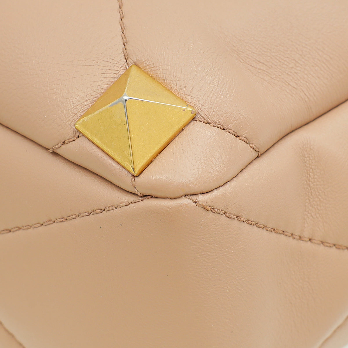 Valentino Rose Cannelle Roman Stud Large The Shoulder Bag