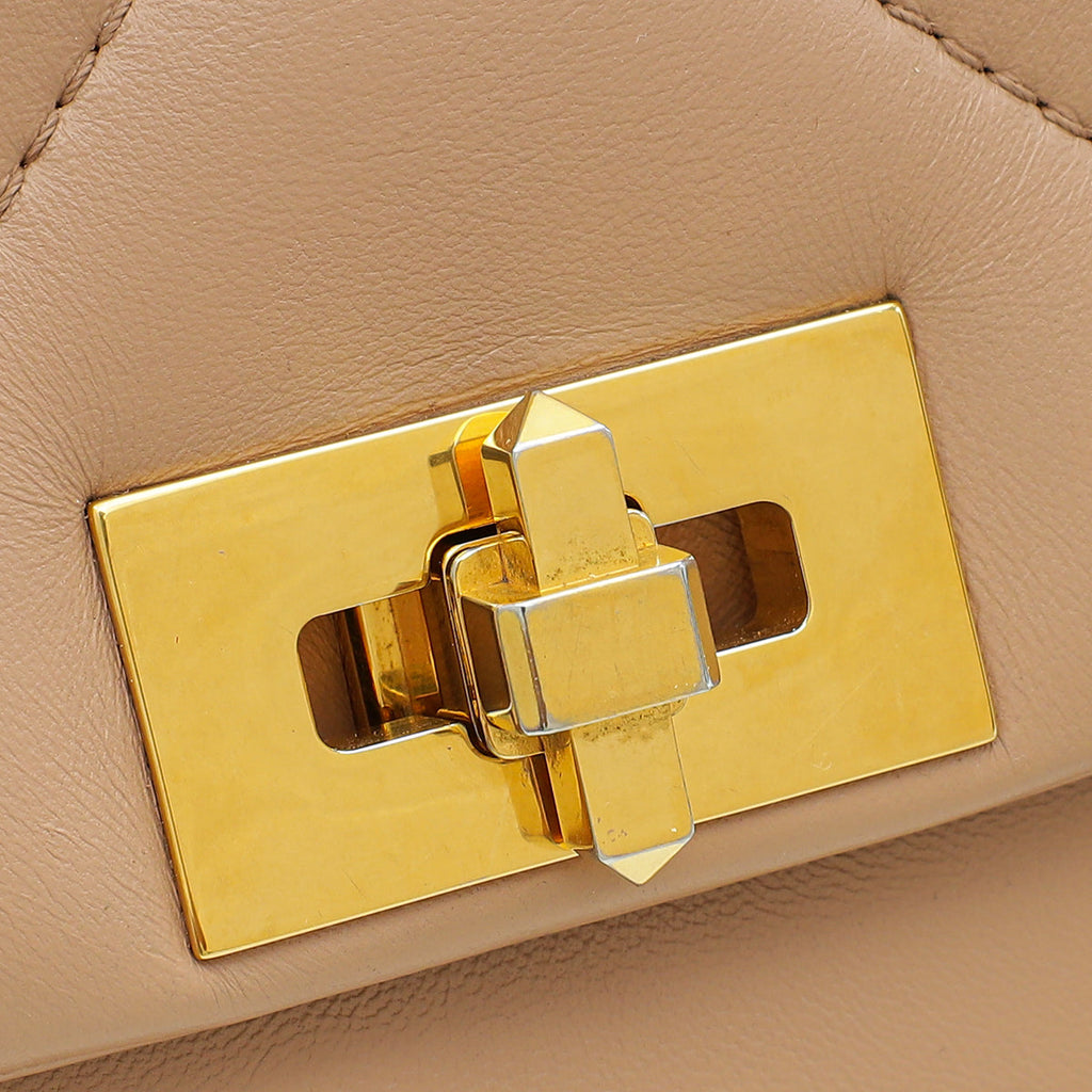 Valentino Rose Cannelle Roman Stud Large The Shoulder Bag