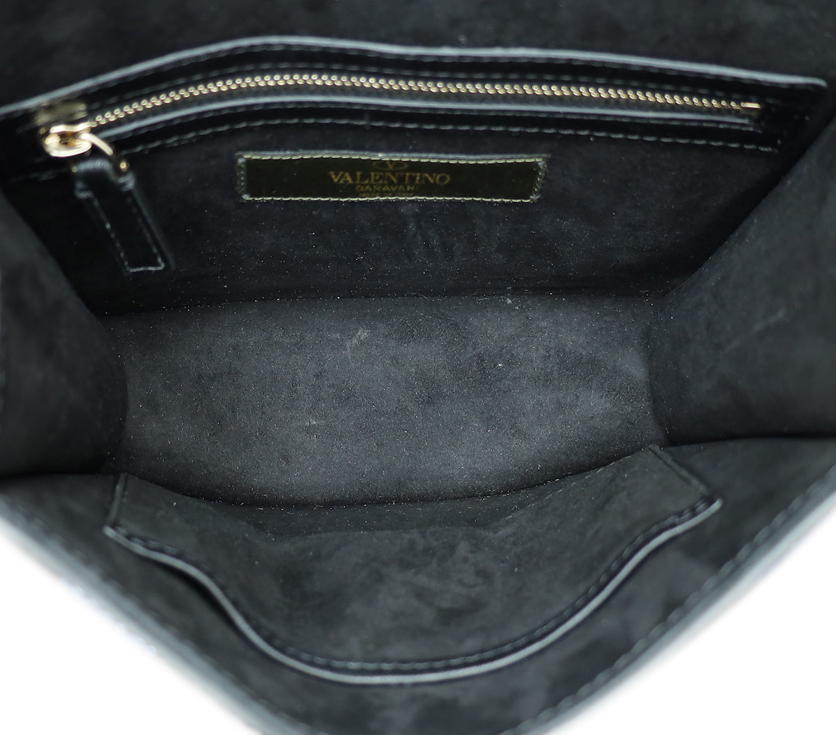 Valentino Bicolor Crystal Glam Lock Rockstud Small Shoulder Bag
