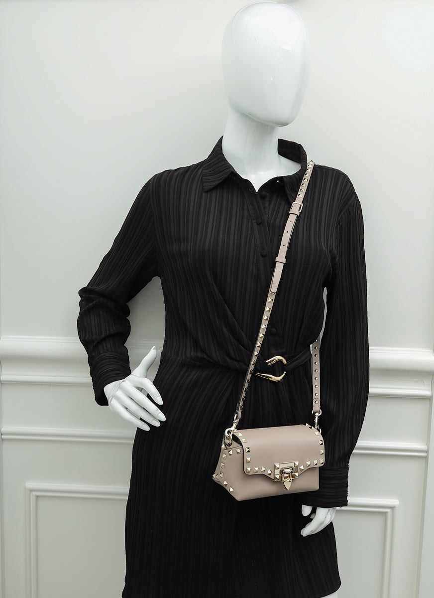 Valentino Poudre Rockstud Crossbody Bag