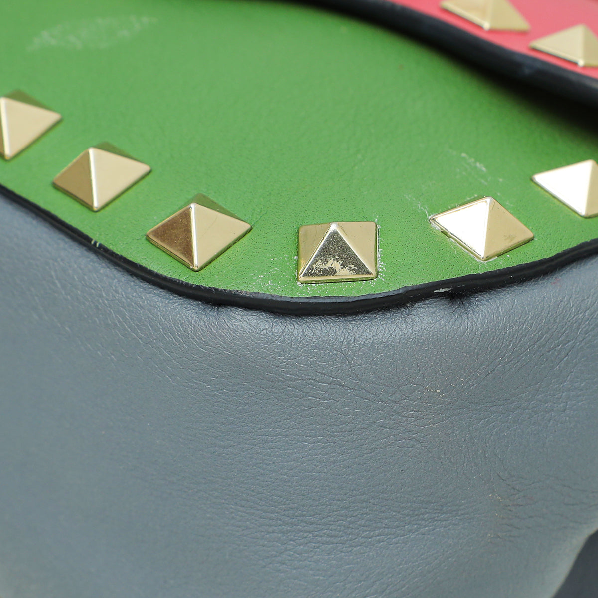 Valentino Colorblock Rockstud Crossbody Mini Bag