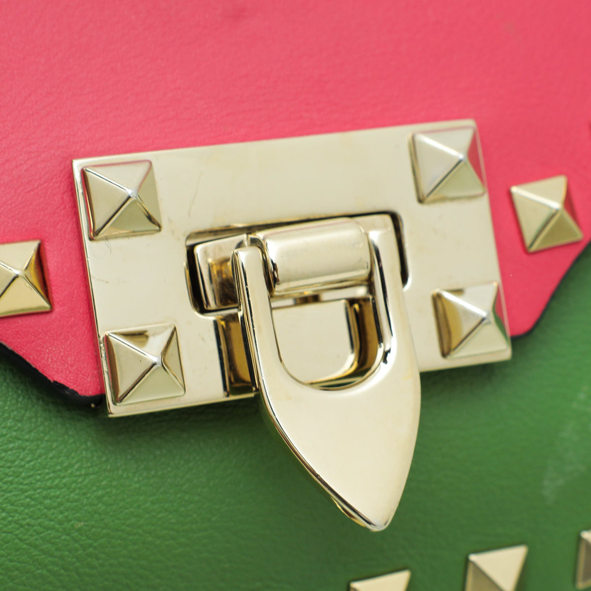 Valentino Colorblock Rockstud Crossbody Mini Bag