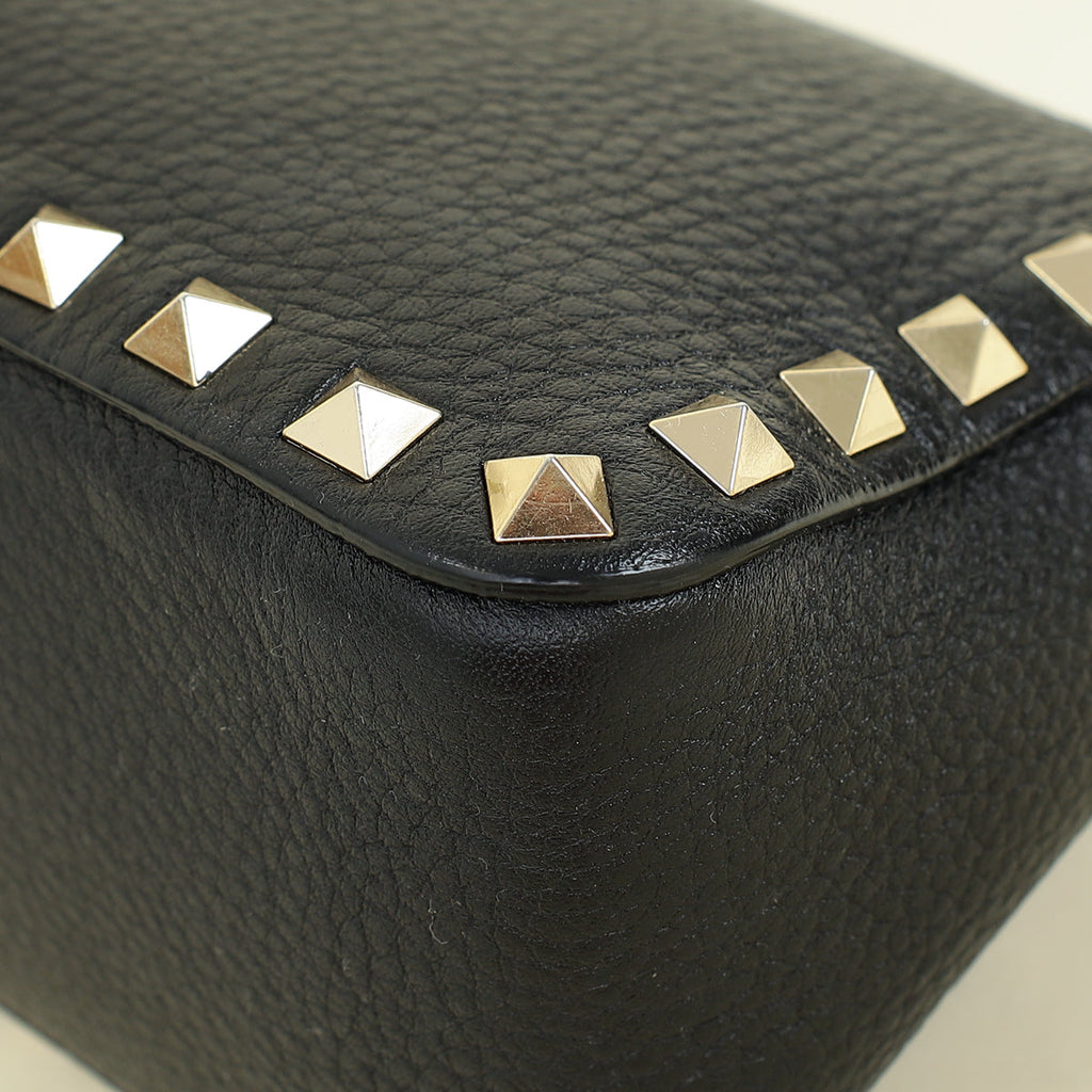 Valentino Black Rockstud Small Crossbody Bag
