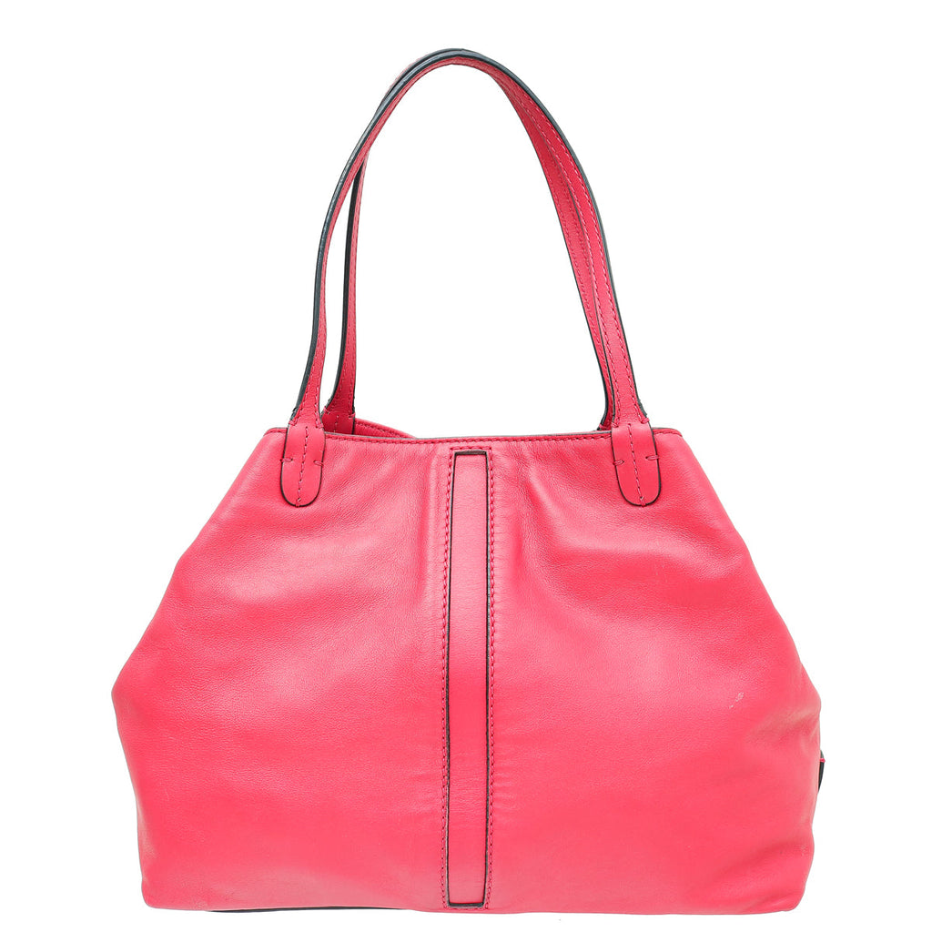 Valentino Fuchsia Rockstud Va Va Voom Tote Bag