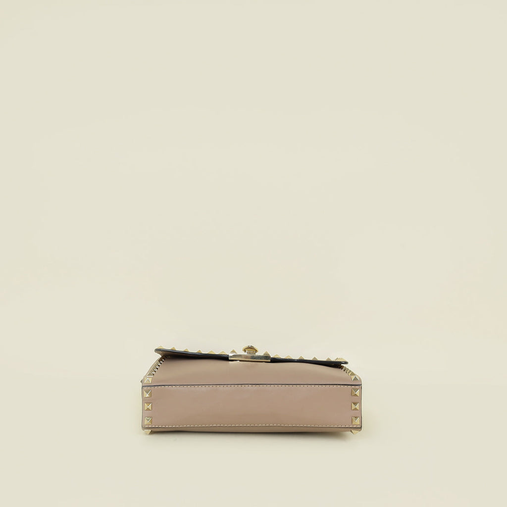 Valentino Poudre Rockstud Flap Crossbody Bag