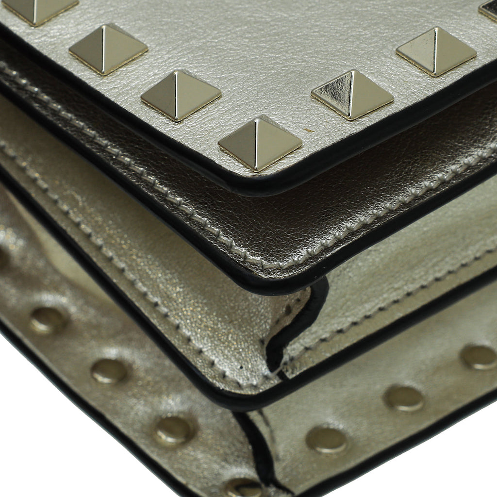 Valentino Skin Rockstud Mini Chain Crossbody Bag