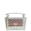 Valentino Clear Spike Rockstud PVC Medium Bag