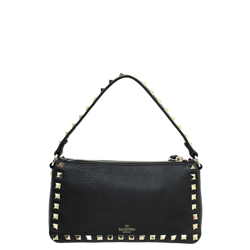 Valentino Black Rockstud Small Crossbody