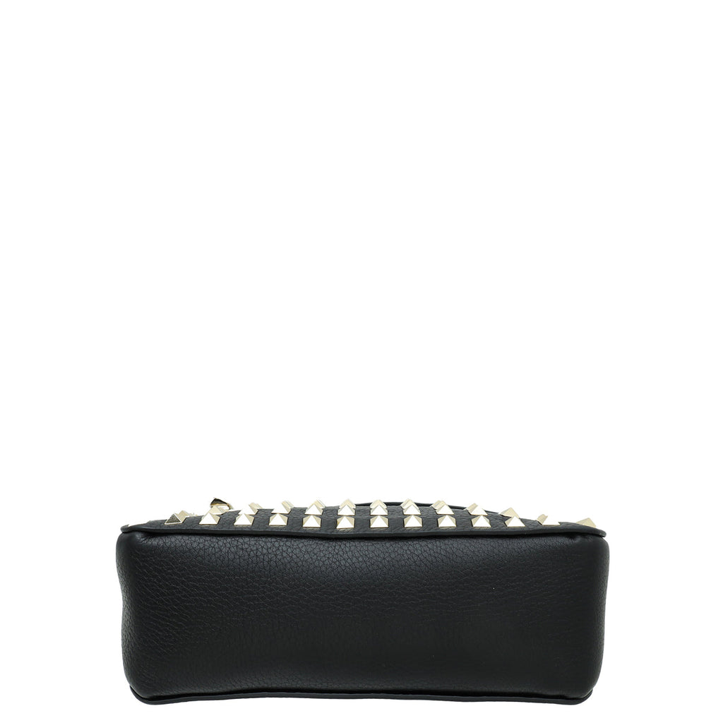 Valentino Black Rockstud Small Crossbody