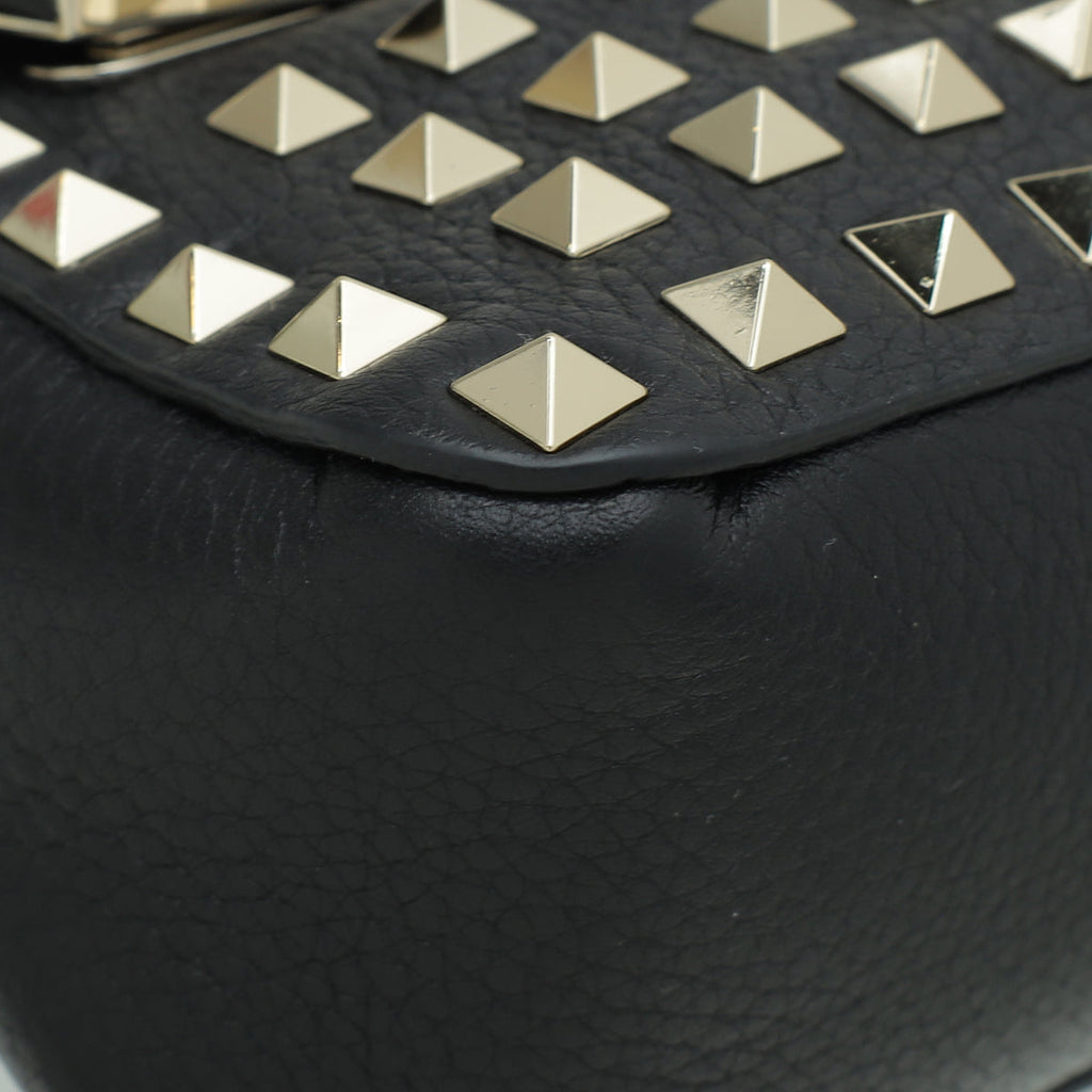 Valentino Black Rockstud Small Crossbody