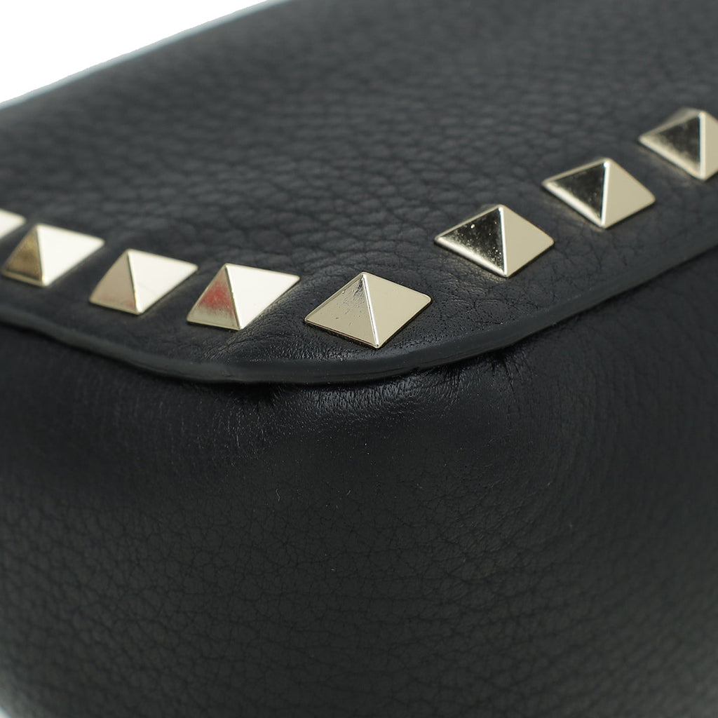Valentino Black Rockstud Small Crossbody